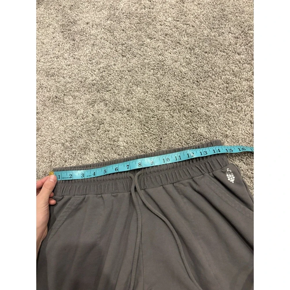 Free People Movement Skinny Sunny Jogger Pants Size Large L Gray Sweatpants